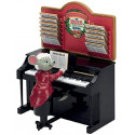 MAGICAL MAESTRO MICKEY MOUSE TOPOLINO SUONA PIANOFORTE 20CM 24 MELODIE NATALIZIE E CAMBIA SPARTITO PER NUOVA CANZONE