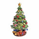 CARILLON ALBERO DI NATALE CON DONI MUSICALE MELODIA NATALIZIA 22X13CM TOP QUALITY CON SCATOLA