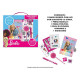 SET MAGICO BARBIE MATTEL LIBRO DIARIO SGRETO LUMINOSO CON LUCCHETTO 1PENNA POMPOM 1 PENNA MAGICA 1TIMBRO 3 STICKER