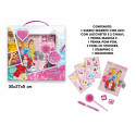 SET MAGICO PRINCIPESSE DISNEY LIBRO DIARIO SGRETO LUMINOSO CON LUCCHETTO 1PENNA POMPOM 1 PENNA MAGICA 1TIMBRO 3 STICKER