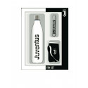 FAN SET 3PZ.FC JUVENTUS BORRACCIA BIANCA ACCIAIO INOX CALDO/FREDDO 500ML+TRACOLLA 15X9CM+PORTACHIAVI PRODOTTO UFFICIALE