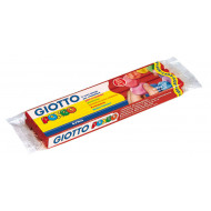 PANETTO PLASTILINA GIOTTO PONGO 450GR.SOFT IL VERO PONGO PER MODELLARE COLORE ROSSO NON ESSICCA. FILA MADE IN ITALY