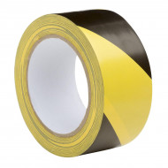 SPECIAL SECURITY NASTRO ADESIVO GIALLO NERO SEGNALETICO 50MMX50METRI IN PVC NASTRO ADESIVO SPECIALE SICUREZZA SYROM