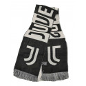 SCIARPA JACQUARD FC JUVENTUS ORIGINAL SCACCHI BIANCONERI 180X22CM PRODOTTO UFFICIALE JUVENTUS FOOTBALL CLUB ITALY