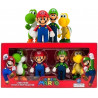SET REGALO CONFEZIONE 4 PERSONAGGI SUPER MARIO DA 13CM SUPERMARIO ORIGINAL NINTENDO SCATOLA 4 PUPAZZI ASSORTITI