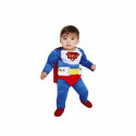 COSTUME CARNEVALE SUPERBABY VESTITO BIBERONMAN COMPL.TUTA CINTURA E MANTELLO PER TRAVESTIMENTI A TEMA SUPERMAN NO ACCESS