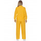 COSTUME CARNEVALE PRIGIONIERA/DETENUTA TG.M ITA VESTITO COMPLETO GIALLO SERIE TV VIS A VIS GIACCA E PANTALONE NO ACCESSO