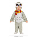 COSTUME CARNEVALE GUFO MAGICO 18/24 MESI TUTA CON CAPUCCIO PER TRAVESTIMENTI A TEMA ANIMALI DEL BOSCO GUFETTO NO ACCESSO