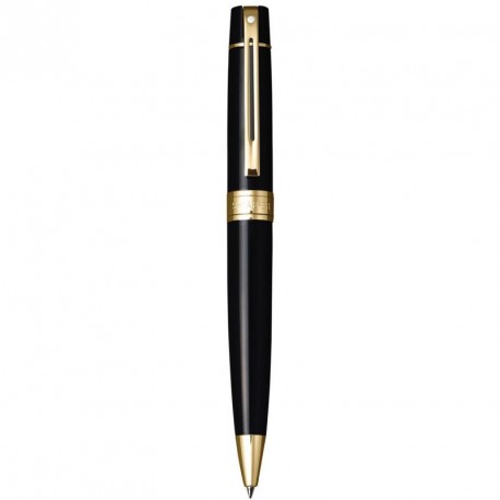 PENNA A SFERA SHEAFFER 300 NERA FIN.DORATE