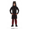 COSTUME STEAMPUNK UNISEX 5/6ANNI VESTITO GOTICO VITTORIANO FILM FANTAFUTURO ABITO CARNEVALE GIACCA PANTALONI NO ACCESSORI