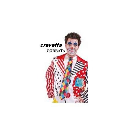 CRAVATTA CLOWN 55CM.
