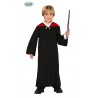 COSTUME MAGO STUDENTE10/12 ANNI VESTITO SOLO TUNICA PER TRAVESTIMENTI DI CARNEVALE E HALLOWEEN A TEMA MAGIA NO ACCESSORI