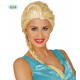 PARRUCCA BIONDA 1 TRECCIA PRINCIPESSA ELSA FROZEN PER FESTE E TRAVESTIMENTI CARNEVALE E PARTY VARI COD.4978 GUIRCA