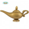 LAMPADA DI ALADINO GENIO ACCESSORI PER TRAVESTIMENTI DI CARNEVALE SCENE E SPETTACOLI A TEMA GENIO DELLA LAMPADA ORO 22C