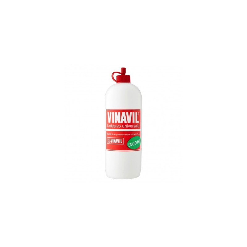 COLLA VINILICA VINAVIL 250GR ADESIVA UNIVERSALE INODORE INDICATA PER LEGNO  SUGHERO CARTA PELLETTERIA PLASTICA ECC. - Parole e Pensieri