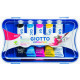 ASTUCCIO BOX 5 COLORI A TEMPERA TUBETTI DA 21ML TEMPERA EXTRAFINE A BASE D"ACQUA ALTA QUALITA" GIOTTO FILA ITALY