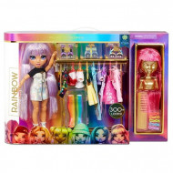 SCATOLA SET BAMBOLA DOLL POPPY ROWAN STUDIO DE MODE CON VESTITI E ABITI FASHION DOLL COLLECT THE RAINBOW ORIGINAL