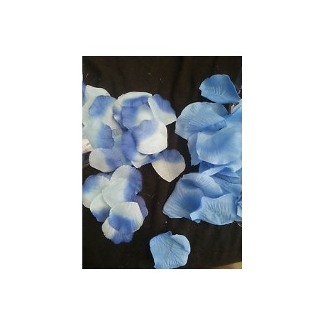 CONFEZIONE 100 GR.288 PETALI AZZURRI SINTETICI PER DECORAZIONI