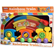 GIOCATTOLO APPRENDIMENTO PER BAMBINI SET TRENINO CON SUONO GIOCA E IMPARA CON IL TUO SUPER TRENO COLORATO 12+MESI