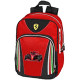 ZAINO ASILO FERRARI KIDS 1 ZIP + TASCA CON ZIP STAMPA FORMULA UNO N°16 A RILIEVO PRODOTTO UFFICIALE PANINI SCUOLA ITALY