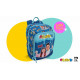 ME CONTRO TE SOFÌ E LUÌ ZAINO SCUOLA ORGANIZZATO 3 ZIP 44X32X21CM BLU BOYS CON LUCI YOUNG PEOPLE DA POOL OVER ITALY