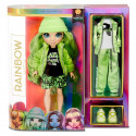 SCATOLA SET BAMBOLA DOLL VERDE CON VESTITI E ACCESSORI RAIMBOW HIGH JADE UNTER FASHION DOLL COLLECT THE RAIMBOW ORIGINAL