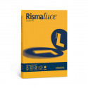 RISMA LUCE COLORI FORTI 50 FOGLI CARTONCINO GIALLO ORO 200GR MQ.210X297MM A4 COPY INK JET LASER FAVINI MADE IN ITALY