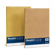 RISMAFIELD 100 FOGLI CARTA ECOLOGICA RICICLATA COLORE NOCCIOLA 90G.MQ.210X297MM A4 CARTOTECNICA FAVINI MADE IN ITALY