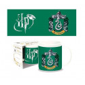 HARRY POTTER TAZZA IN CERAMICA SERPEVERDE 8X9CM MUG HARRY POTTER SLYTHERIN ORIGINAL CON SCATOLA DA COLLEZIONE