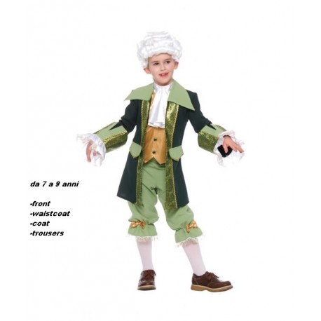 VESTITO CARNEVALE MARCHESE 7-/9 ANNI INFANTIL