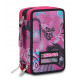 ASTUCCIO SCUOLA 3 ZIP SEVEN ROMANTIC FREEDOM INTERNO45PZ.ALTA QUALITÀ PENNA CANCEL.FRIXION/GIOTTO/PRITT/LYRA.SEVEN ITALY