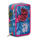 ASTUCCIO SCUOLA 3 ZIP SJ GANG JUSTDENIM GIRL FIOCCO INTE.45PZ.ALTA QUALITÀ PENNA CANCEL.FRIXION/GIOTTO/PRITT/SEVEN ITALY