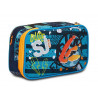 ASTUCCIO SCUOLA 1ZIP QUICKCASE SJ GANG TRAVELLER BOY ALTA QUALITÀ 45PZ. PENNA CANC.FRIXION/GIOTTO/PRITT/LYRA.SEVEN ITALY