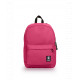 ZAINO AMERICANO INVICTA CARLSON WASHED BACKPACK FUCSIA 42X30X18CM 2 ZIP 1 TASCHA CON ZIP GARANZIA 4 ANNI SEVEN ITALY