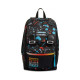 ZAINO SCUOLA SDOPPIABILE MIX PERSONAL ART BOY 27X41X22CM 28L MULTICOLOR 7.1 INNOVATION LAB TOP QUALITY SEVEN ITALY