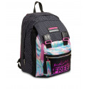 ZAINO SCUOLA SDOPPIABILE MIX FEELING FREE GIRL 27X41X22CM 28L MULTICOLOR 7.1 INNOVATION LAB TOP QUALITY SEVEN ITALY