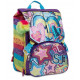 ZAINO SCUOLA SDOPPIABILE BIG SJ GANG MULTICOLOR GIRL LO ZAINO CHE SFOGLI E CAMBIA QUANDO VUOI 27X41X22CM 28L SEVEN ITALY