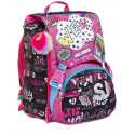 ZAINO SCUOLA SDOPPIABILE BIG SJ GANG DREAM & DO GIRL LO ZAINO CHE SFOGLI E CAMBIA QUANDO VUOI 27X41X22CM 28L SEVEN ITALY