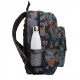 ZAINO SEVEN FREETHINK BOY MILITARY ZAINO SCUOLA ORGANIZZATO 45X33X22CM 2 ZIP 2 TASCHE C/ZIP + USB SEVEN ITALY GAR.4 ANNI