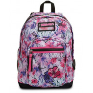 ZAINO SEVEN FREETHINK GIRL ZAINO SCUOLA ORGANIZZATO 45X33X22CM 2 ZIP 2 TASCHE C/ ZIP +USB PLUG SEVEN ITALY GARANZ.4 ANNI