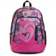 ZAINO SCUOLA SEVEN ADVANCED ORGANIZZATO ROMANTIC FREEDO GIRL 31X43X24CM 30LT TASCA P.PC MAX15"SEVEN ITALY