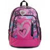 ZAINO SCUOLA SEVEN ADVANCED ORGANIZZATO ROMANTIC FREEDO GIRL 31X43X24CM 30LT TASCA P.PC MAX15"SEVEN ITALY