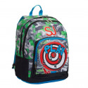 ZAINO SCUOLA ORGANIZZATO ADVANCED SJ GANG SPORT BOY MULTICOLOR 31X43X24CM LO ZAINO CHE CAMBIA QUANDO VUOI TU SEVEN ITALY