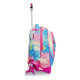 ZAINO SCUOLA TROLLEY JACK 3WD SJ GANG OCEANLED GIRL ZAINO CON TROLLEY SGANCIABILE 3 RUOTE 37X51X27CM SEVEN JUNIOR ITALY