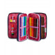 ASTUCCIO SCUOLA 3 ZIP SEVEN CHARMING GIRL INTERNO45PZ.ALTA QUALITÀ PENNA CANCEL.FRIXION/GIOTTO/PRITT/LYRA.SEVEN ITALY