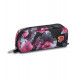 PENCIL BAG NEW SEVEN WATERLILIES FIORI BUSTINA PORTATUTTO 23X10X5CM UTILE A SCUOLA PORTAPENNE E IN VIAGGIO PORTA TRUCCHI