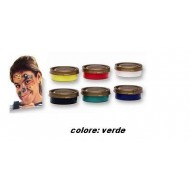 BARATTOLO 30 ML.CREMA TRUCCO COLORE VERDE