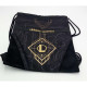 ZAINO COULISSE LEAGUE OF LEGEND ORIGINAL NERO ORO 41X35CM 1 ZIP ZAINO A SACCA SCUOLA E TEMPO LIBERO PANINI SCUOLA ITALY