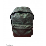 ZAINO AMERICANO COMIX SPECIAL VERDE E NERO CAMOUFLAGE METAL GREEN 42X32X11CM ZAINO SCUOLA E TEMPO LIBERO.PANINI ITALY