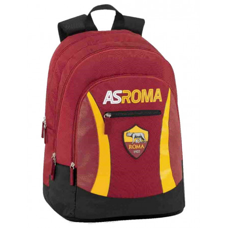 SCHOOL PACK AS ROMA ZAINO ORGANIZZATO 42X34X22CM +ASTUCCIO 3ZIP 41 PZ PENNA CANC.FRIXION+COLO.GIOTTO.PANINI SCUOLA ITALY